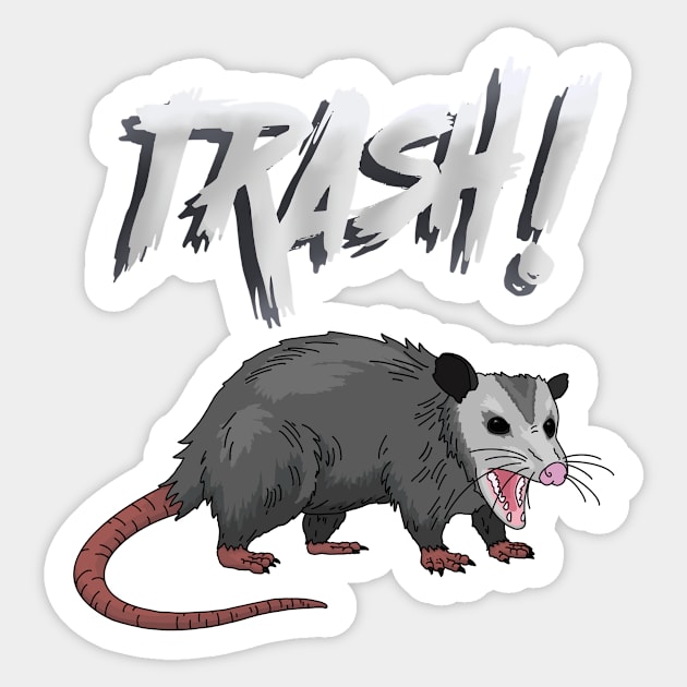 possum Sticker by 752 Designs